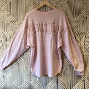 Millennial  Pink Glittery Disneyland Disney Spirit Jersey